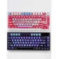 Sweet & Spicy Witch 104+18 Clear PC+PBT Dye-subbed Pudding Jelly Keycaps Set ASA/Cherry Profile Mechanical Keyboard